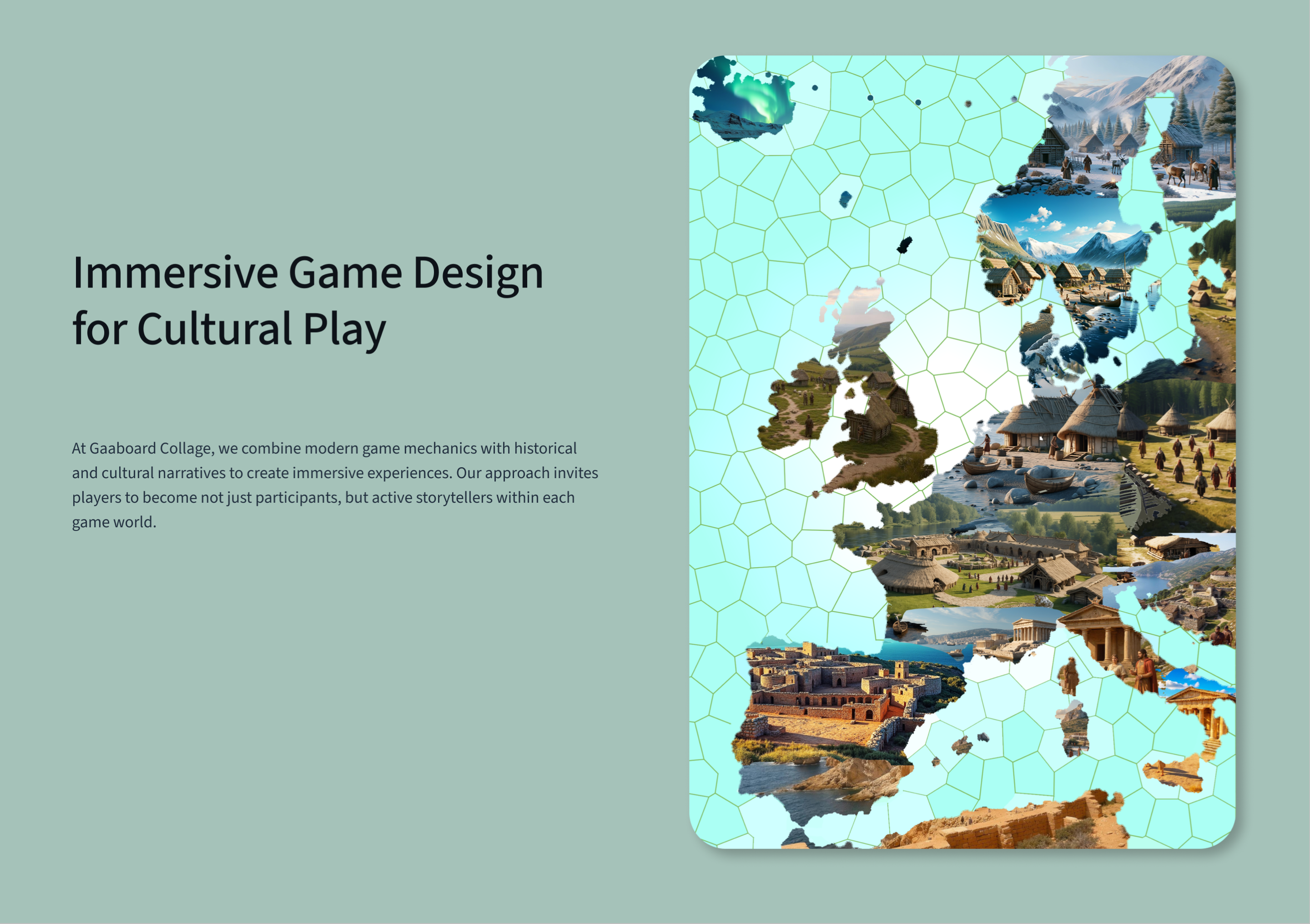 Immersive Game Design for Cultural Play