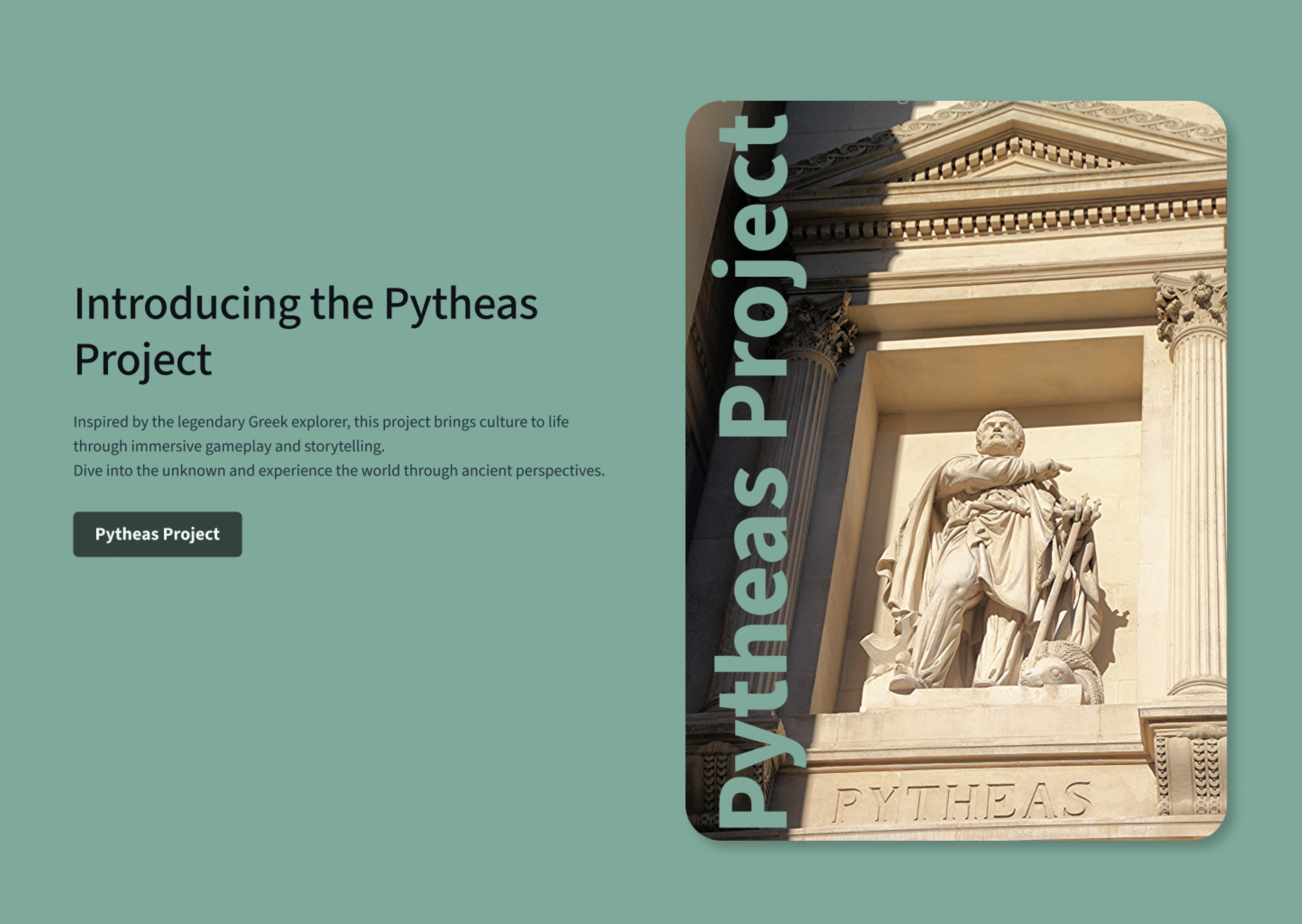 Introducing the Pytheas Project