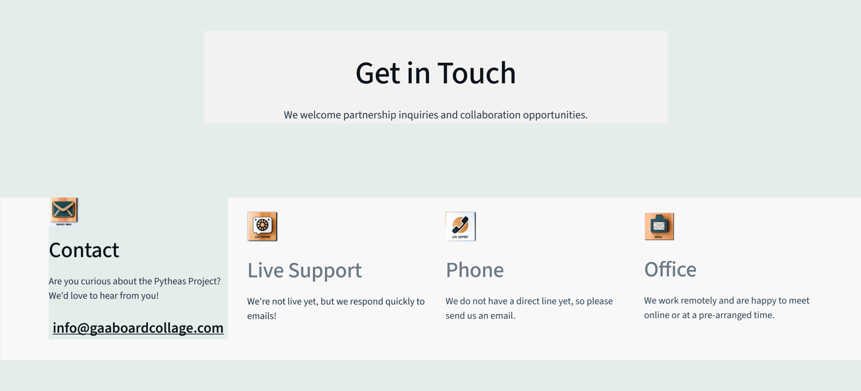 Contact & Get in Touch