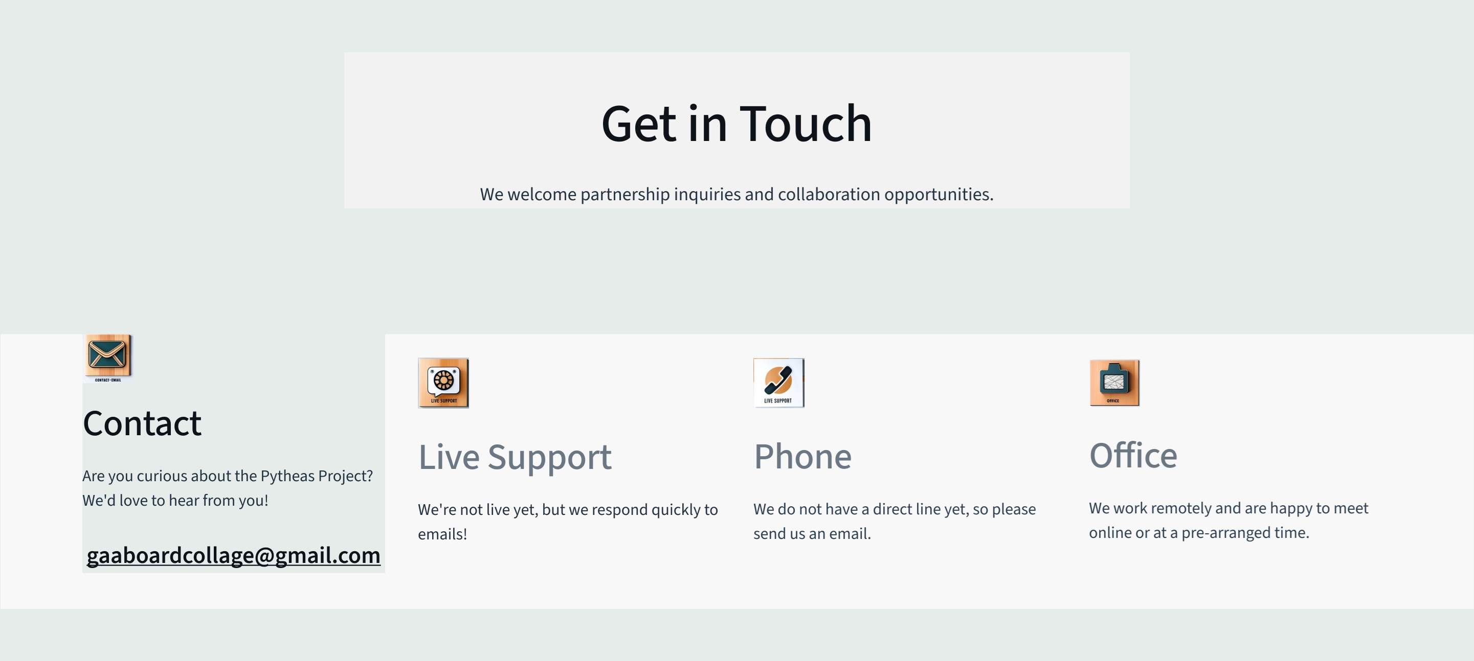 Contact & Get in Touch