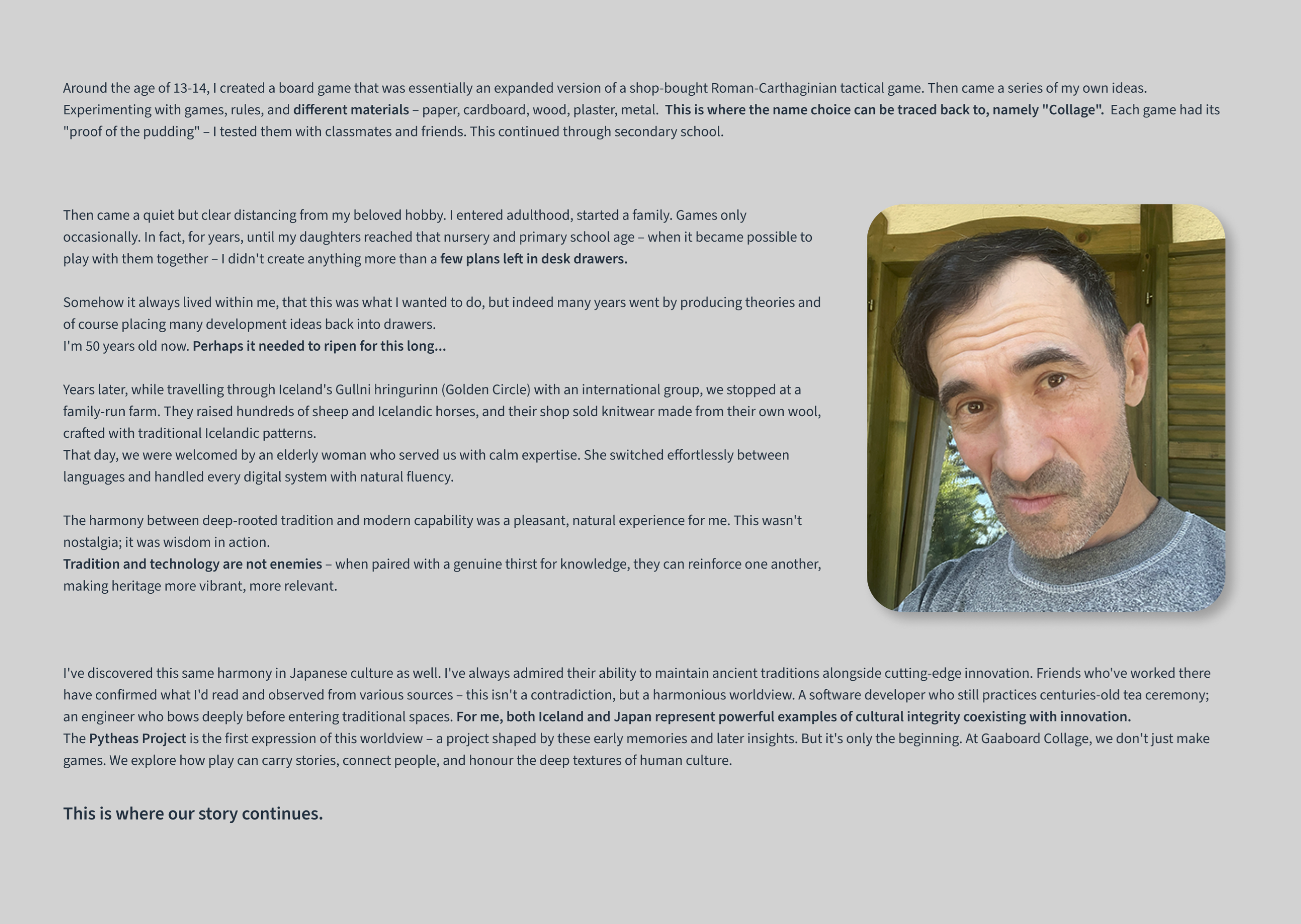 Where My Journey Began